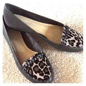 10N Bella Vita Thoro Gray/Gray Leopard shoes